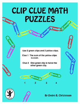 Preview of Clip Clue Math Puzzles [Distance Learning]