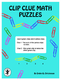 Clip Clue Math Puzzles [Distance Learning]