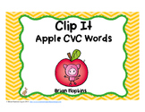Clip It Apple CVC Words
