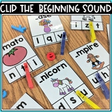 Clip It! Beginning Sounds for Kindergarten