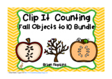 Clip It Counting to 10 Fall Bundle