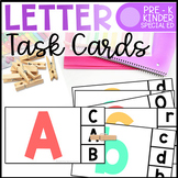 Alphabet Cards - Letter Matching: Task Cards - Uppercase &