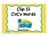 Clip It CVCe Words