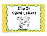 Clip It Silent Letters Phonics Literacy Center