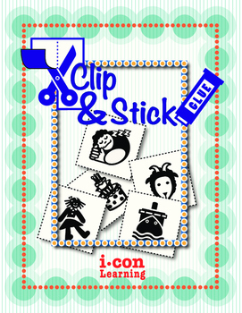 Clip Stick 4 Letter Words Pac 5