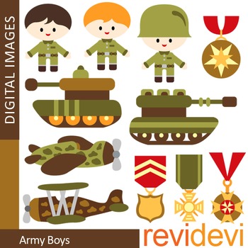 military clipart cvc