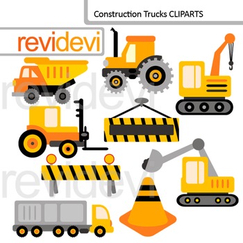 Construction Truck Clipart Worksheets Teaching Resources Tpt