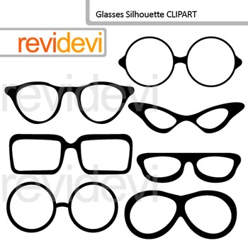 eyeglasses silhouette clip art