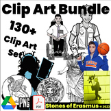 ClipArt Humanities Bundle Middle and High School for Selle
