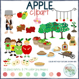 Apple-themed Clipart {September}