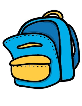 Clipart: Back to School Supplies by Clipart Queen | TpT