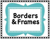 Clipart: Borders & Frames Set #5