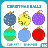 Clipart: Christmas Balls