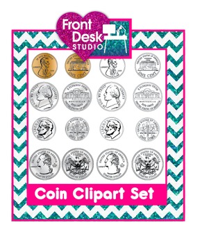 Preview of Clipart: Coins - United States Coins