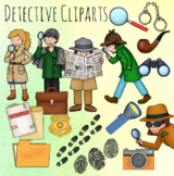 Clipart: Detective kids and equipment