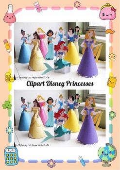 Preview of Clipart Disney Princesses