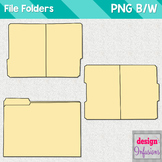 Clipart: File Folders
