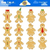 Clipart- Gingerbread Man Clipart. Clipart. Gingerbread Clip Art