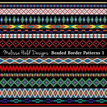 native american clip art borders