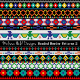 Native American Beaded Border Patterns 2 Clipart