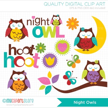 night owl clip art
