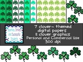 Clipart: Not Your Average Clover Pack