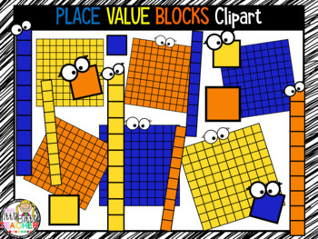 Preview of Clipart - Place Value Blocks