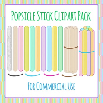 Popsicle Stick Clipart Worksheets Teaching Resources Tpt