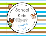 Clipart/ School Kids Clipart