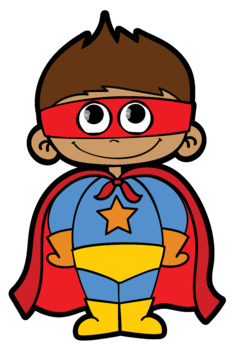 Clipart Superhero Kids by Noah Tye | TPT