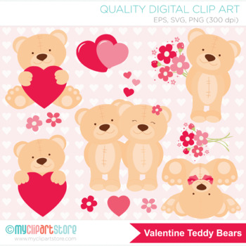 Cute Teddy Bear SVG PNG