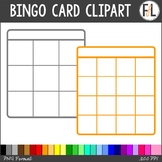 Clipart for Making Games & Activities - BINGO Cards
