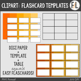 Clipart for Making Games & Activities: FLASHCARDS, TASK CARDS