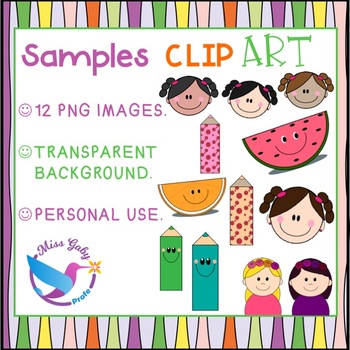 Preview of Clip art samples FREEBIE.