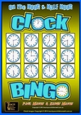 Clock Bingo (Time Bingo) HOUR & HALF HOUR - 32 Cards