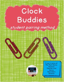 Preview of Clock Buddies - Student Pairing