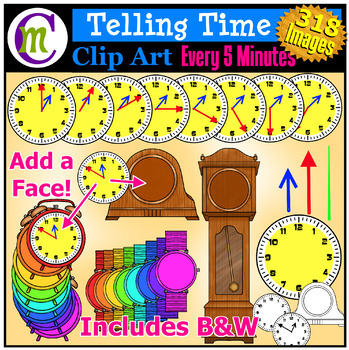 Preview of Clock Clip Art