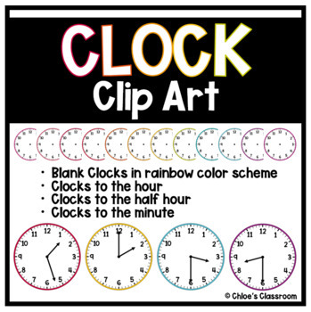 Preview of Clock Clip Art
