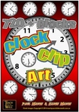 Clock Clip Art - 720 Clocks