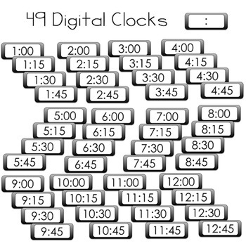 analog clock 11 15