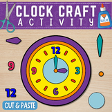 Clock Craft Template | Telling Time Activity | Build a Clock