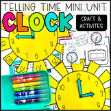 Clock Craftivity | Telling Time Unit | Clock Craft
