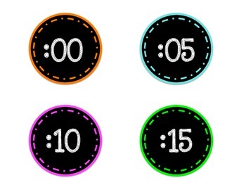 Preview of Clock Face Numbers