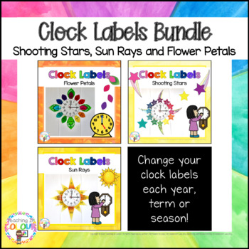 Preview of Clock Labels Bundle