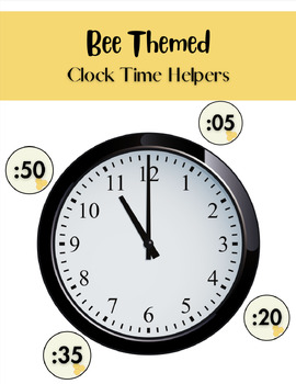 Preview of Clock Labels, Helpers, Time Telling