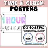 Clock Posters | Elapsed Time Posters