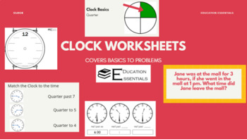 Preview of Clock Slides Review with Activity