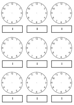 Preview of Clock Templates