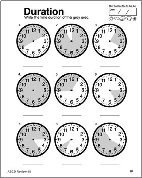 Clock Worksheets by Donald's English Classroom | TpT