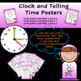 Clock and Telling Time Posters